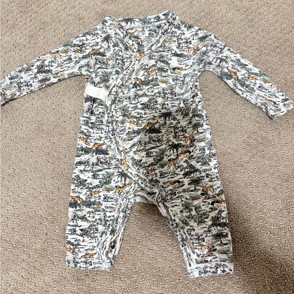 Banana Republic Baby Safari Kimono Romper